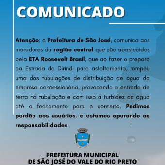Prefeitura de São José informa