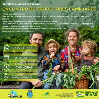 ENCONTRO DE PRODUTORES FAMILIARES