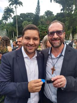 SÃO JOSÉ DO VALE DO RIO PRETO RECEBE VIATURA 0 KM PARA O APOIO ÀS UNIDADES DE CONSERVAÇÃO