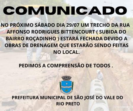 COMUNICADO