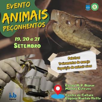 EVENTO ANIMAIS PEÇONHENTOS
