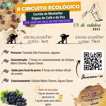 II CIRCUITO ECOLÓGICO - CORRIDA DE MONTANHA 