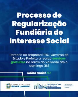 Processo de Regularização Fundiária de Interesse Social.