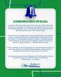 Comunicado Oficial.