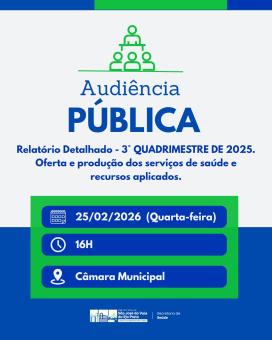 AUDIÊNCIA PÚBLICA.