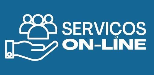 Logotipo do serviço: SERVIÇOS ON-LINE